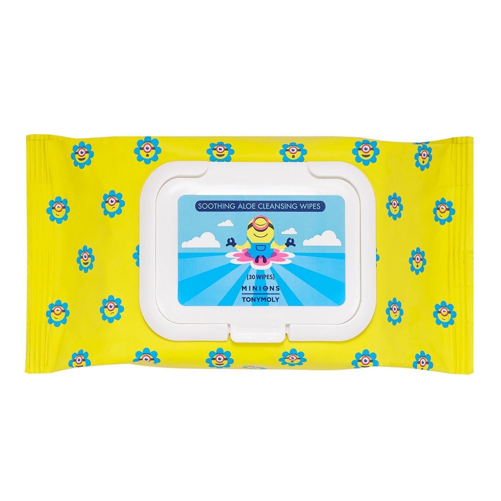 TonyMoly x Minions Soothing Aloe Cleansing Wipes