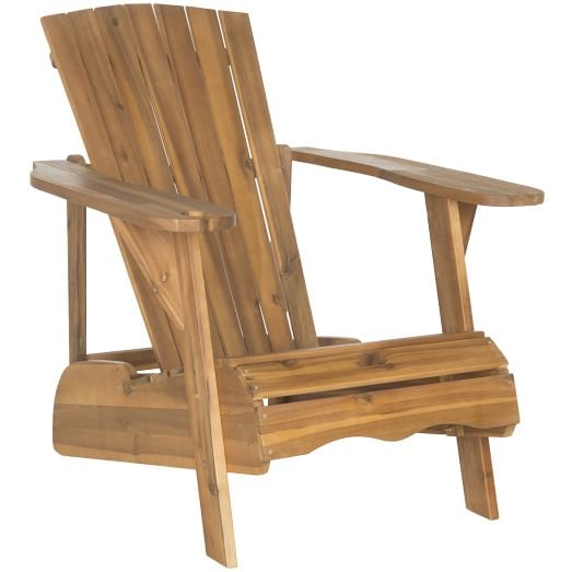 Acacia Wood Outdoor Adirondak Chair