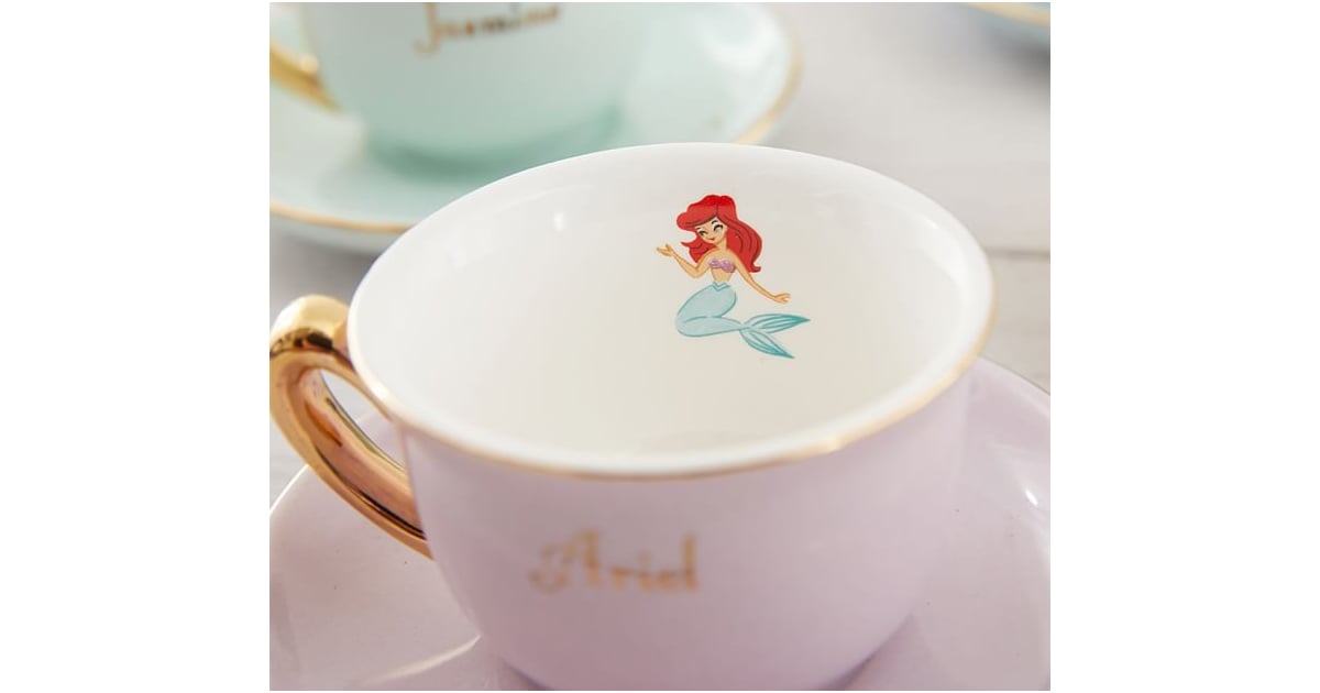 Ariel Teacup Disney Princess Tea Set From Pottery Barn POPSUGAR