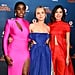 Pictures of Brie Larson, Lashana Lynch, and Gemma Chan