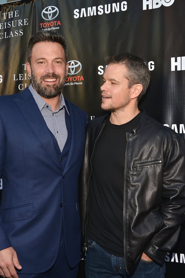 Ben Affleck and Matt Damon at Project Greenlight 2015 ...