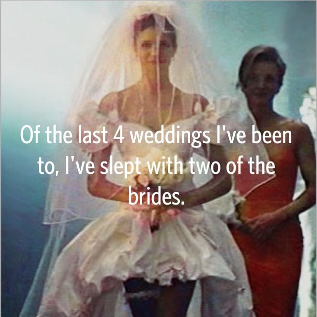 Sounds like some eventful weddings.