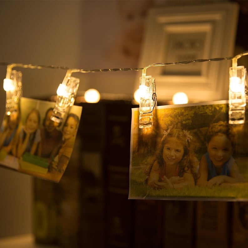 Clothespin Lights For Hanging Pictures