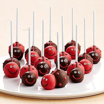 Love Bug Brownie Pops