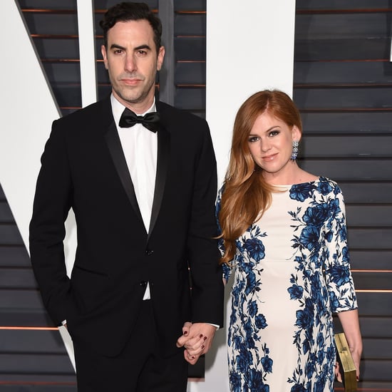 Sacha Baron Cohen and Isla Fisher POPSUGAR Celebrity