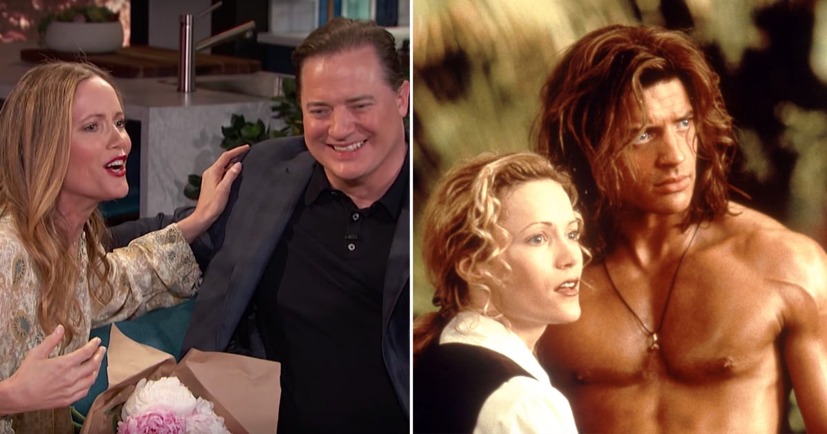 Leslie Mann And Brendan Fraser Had A George Of The Jungle