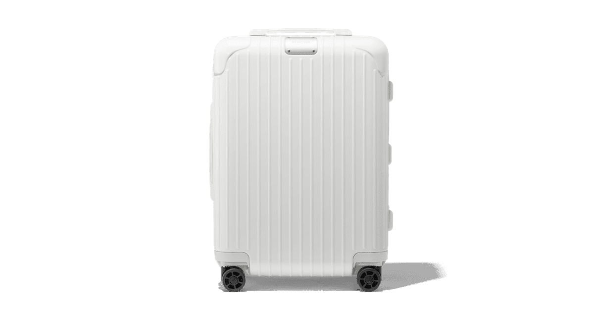 rimowa essential cabin white