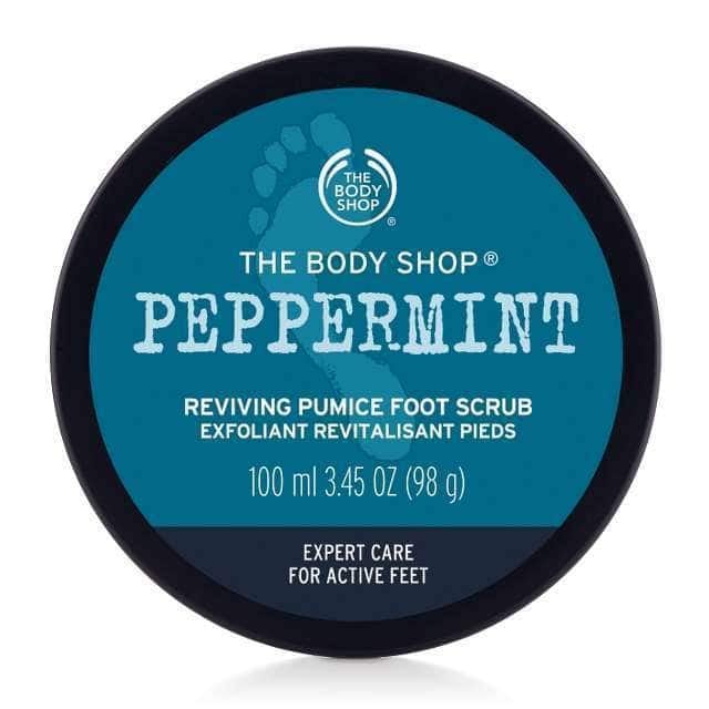Best Foot Scrub The Body Shop Peppermint Reviving Pumice Foot Scrub