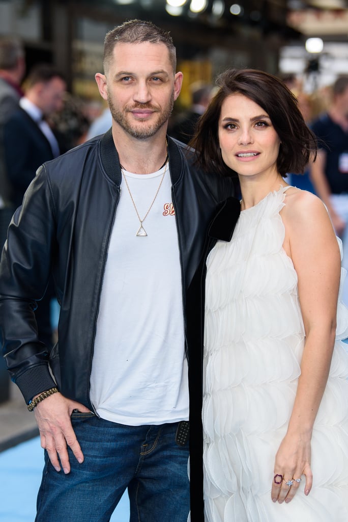 Tom Hardy and Charlotte Riley Swimming With Men Premiere