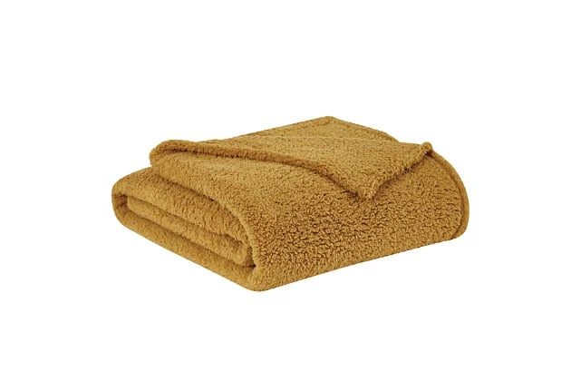 Brooklyn Loom Marshmallow Sherpa Throw