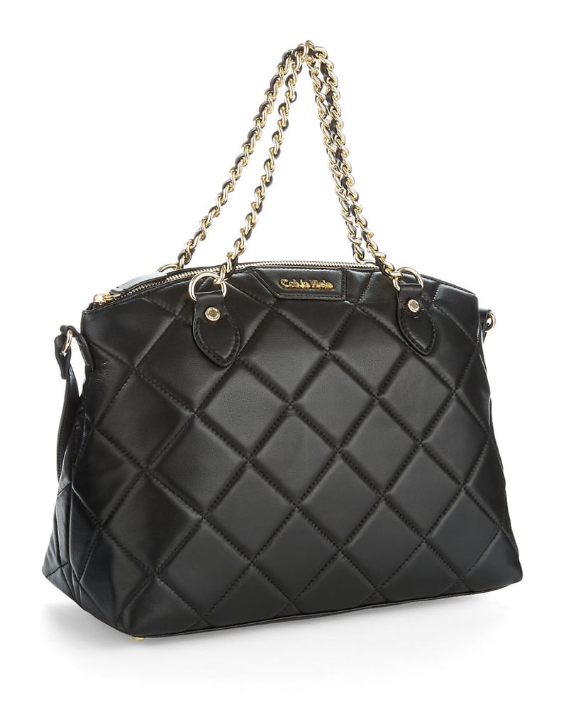 Calvin Klein Sutton Quilted Satchel