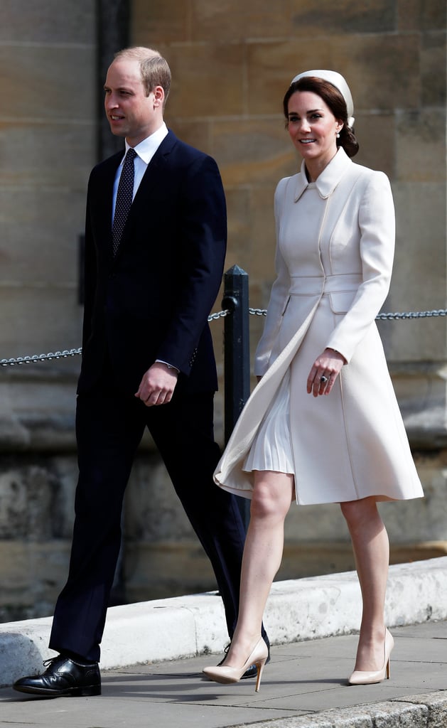 Kate Middleton Catherine Walker Coat on Easter