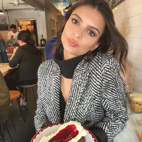 Emily Ratajkowski Eating at Sqirl LA January 2017