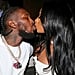 Megan Thee Stallion and Pardi Kiss at JAY-Z's 40/40 Event