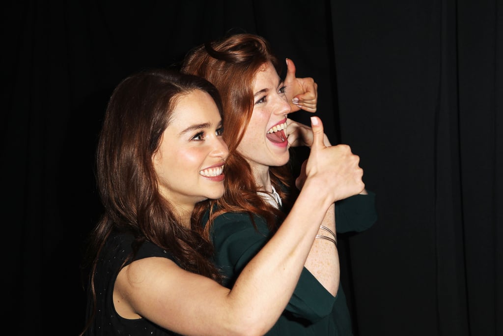 Are Emilia Clarke and Rose Leslie Friends?