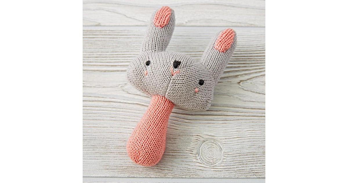 Love Handle Bunny Rattle NonCandy Easter Basket Ideas POPSUGAR