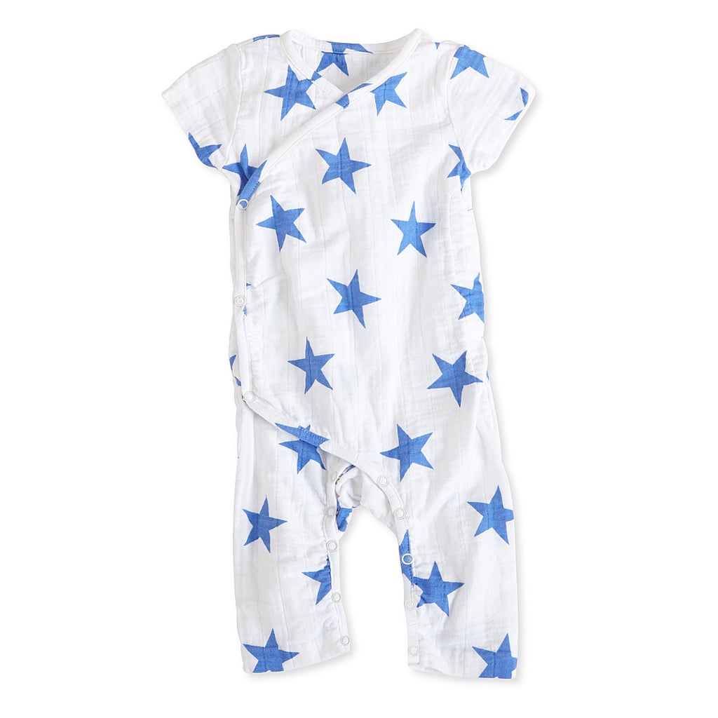 Aden + Anais Ultramarine Star Short-Sleeve One-Piece ($25)
