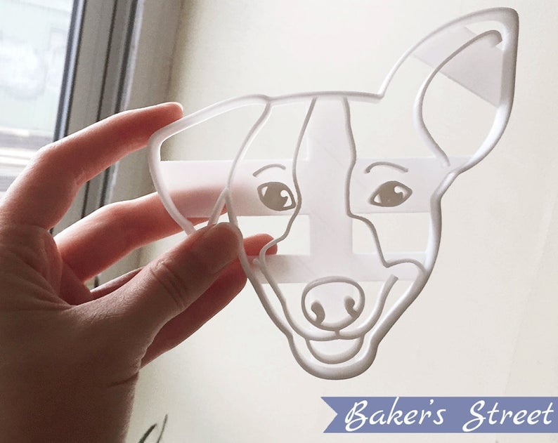A Dog Portrait Cookie Cutter