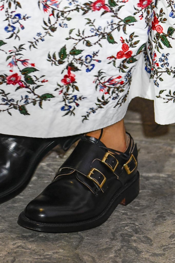 Shoes from Erdem spring 2022 collection.