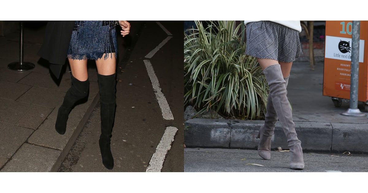 Celebrities Wearing Stuart Weitzman Over-the-Knee Boots | POPSUGAR Fashion