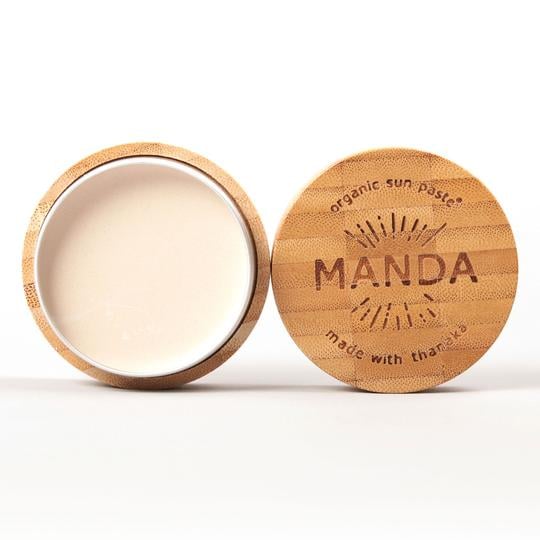 Manda Organic Sun Paste with Thanaka Powder SPF 50