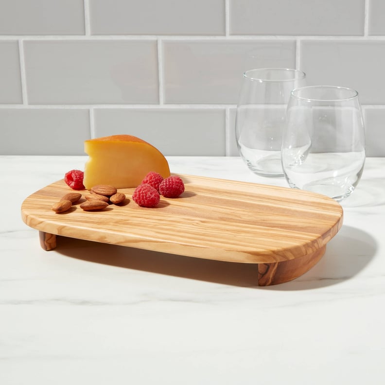 The Perfect Board: Threshold Olivewood Elevated Serving Board