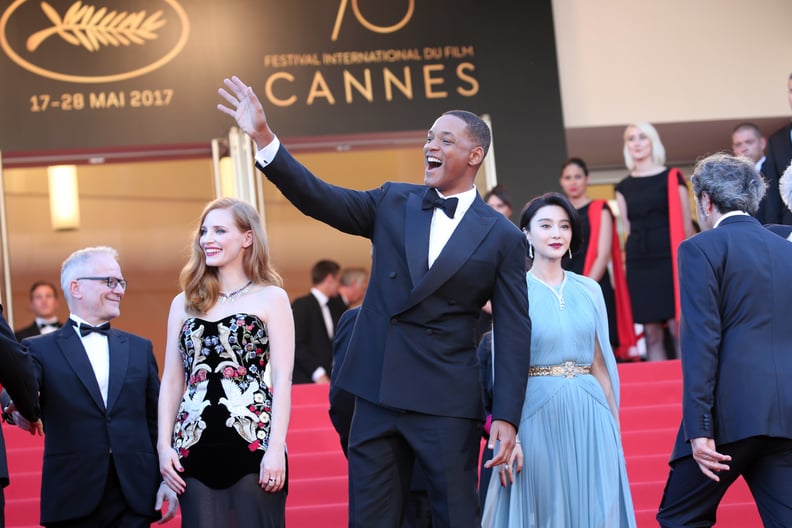 Jessica Chastain, Will Smith, and Fan Bingbing