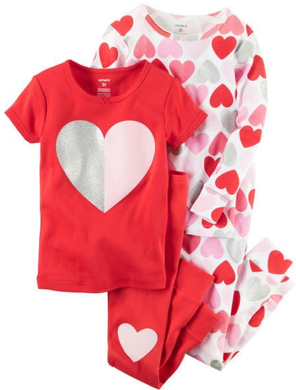 Snug Fit Cotton Valentine's Day PJs