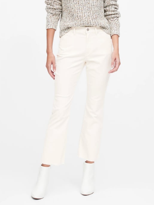 Crop Flare Corduroy Pant