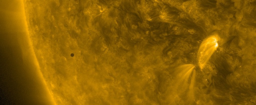 Mercury Passes in Front of the Sun Photos