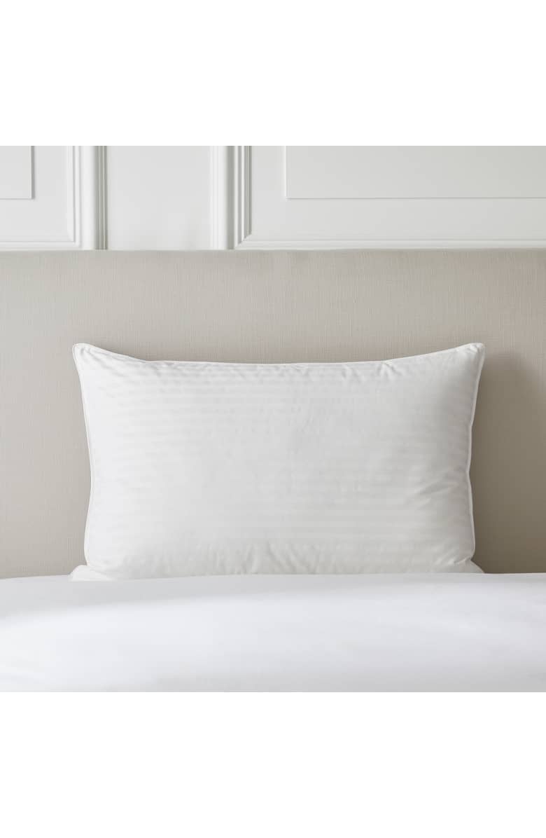 The White Company Firm Hungarian Goose Down Feather Pillow The