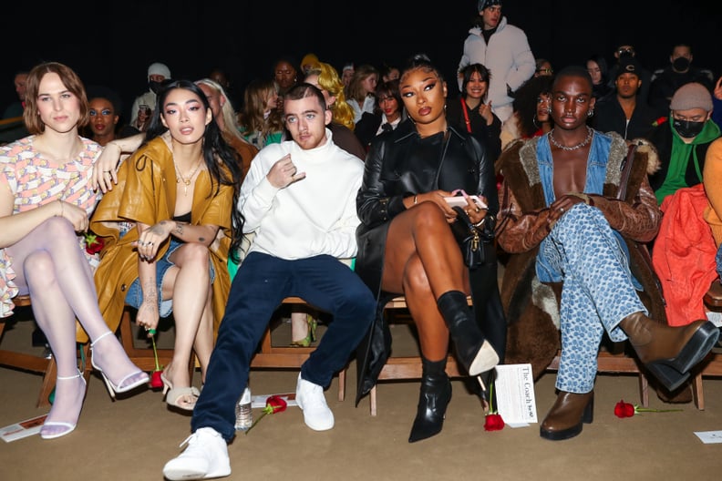 Angus Cloud Sitting Front Row at the Coach NYFW Show