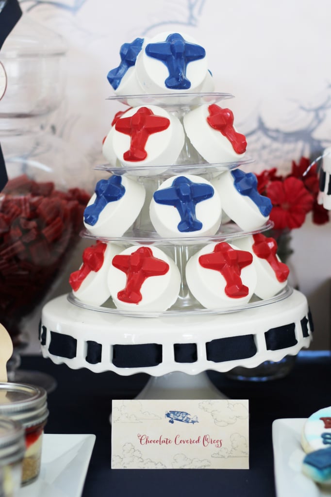 Vintage Airplane Baby Shower