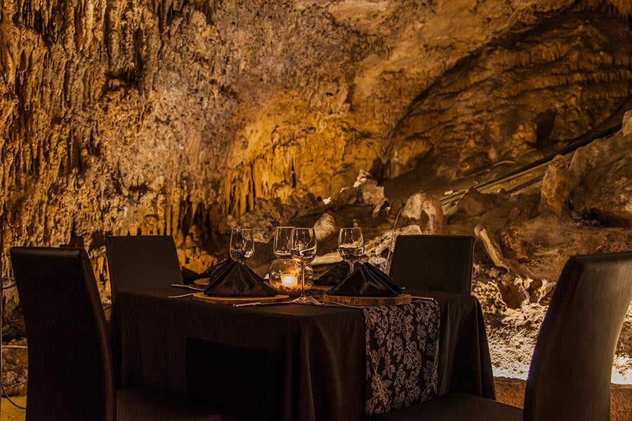 Cave Restaurant in Playa Del Carmen