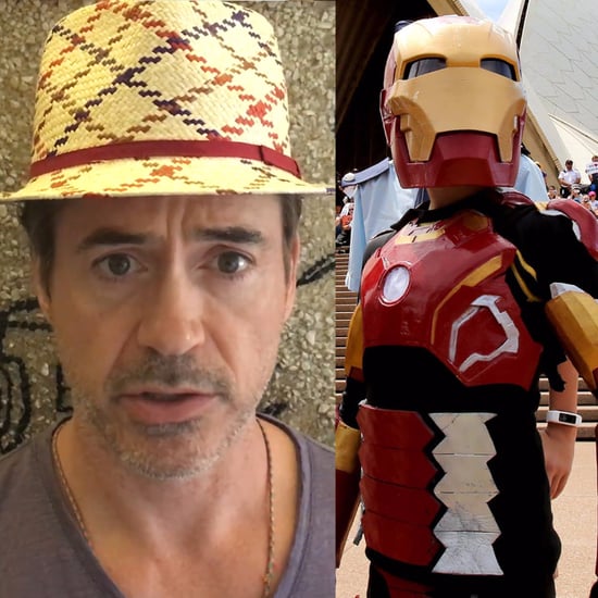 Robert Downey Jr. Helps Make-A-Wish Kid Become Iron Boy