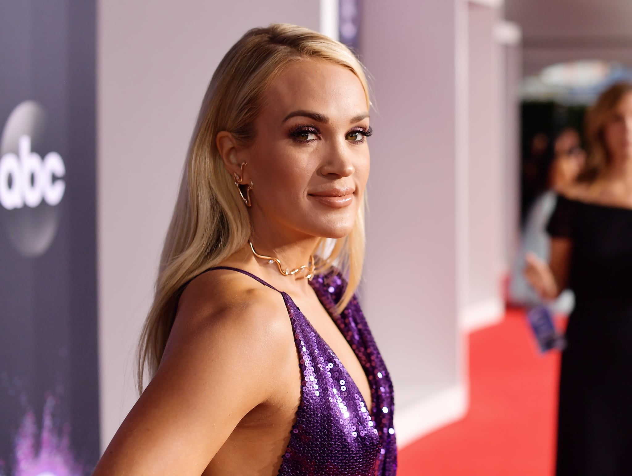 LOS ANGELES, CALIFORNIA - NOVEMBER 24: Carrie Underwood attends the 2019 American Music Awards at Microsoft Theater on November 24, 2019 in Los Angeles, California. (Photo by Matt Winkelmeyer/Getty Images for dcp)
