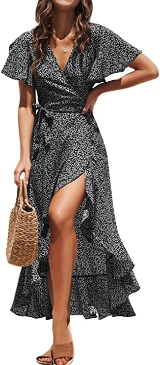 Fleur Wood Wrap Maxi Dress | Best Amazon Prime Day Clothes on Sale ...