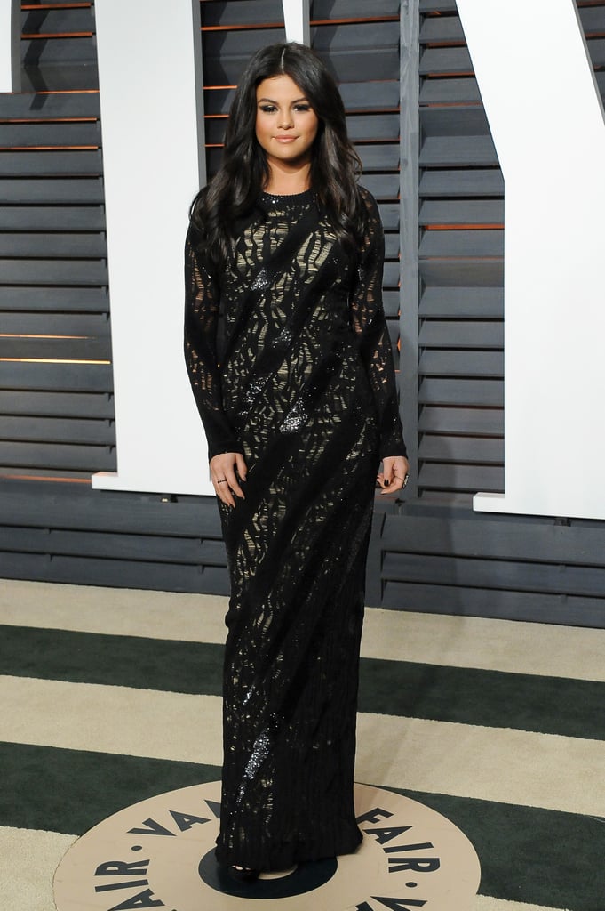Selena Gomez and DJ Zedd at Vanity Fair Oscars Party 2015