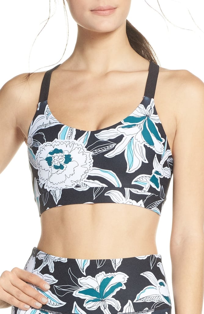 Soul by SoulCycle Floral Cami Sports Bra