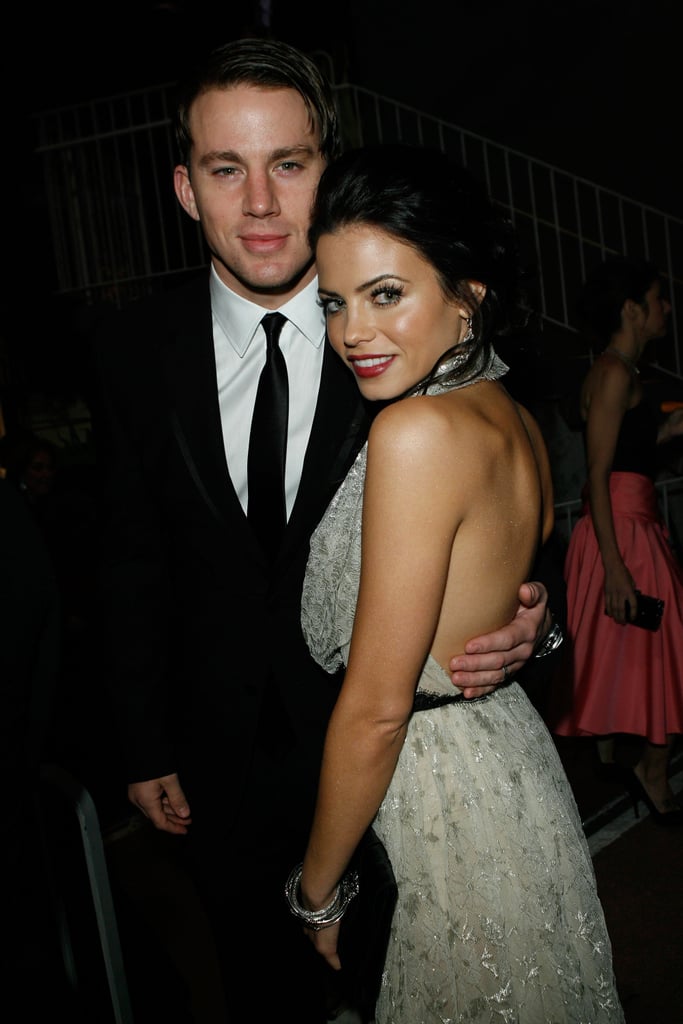Channing stuck close to Jenna at a black-tie gala in January 2010 in LA.