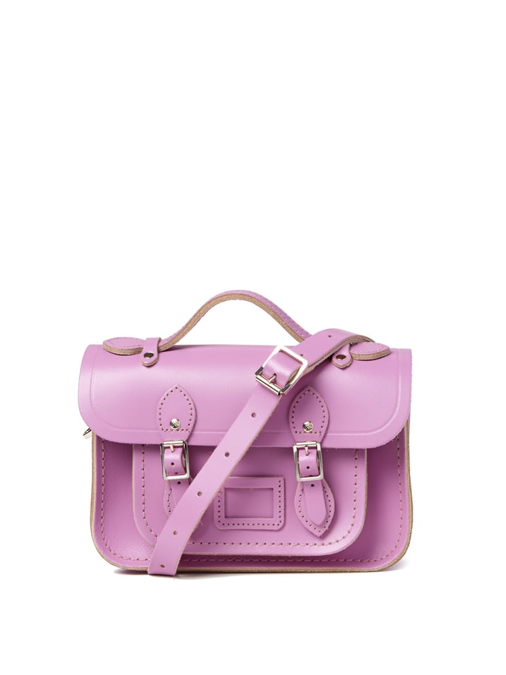 Dusty Lavender | Cambridge Satchel Mini Bag Gilt Collection | POPSUGAR ...