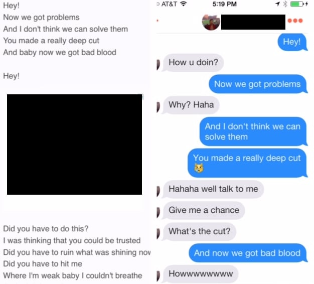 "Bad Blood": You are scaring me . . .