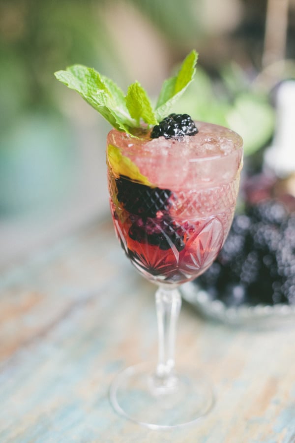 Fresh Berry Mint Julep