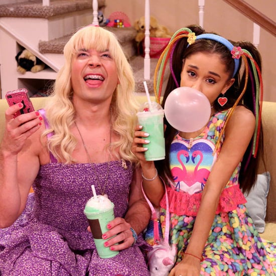 Ariana Grande on "Ew!" With Jimmy Fallon