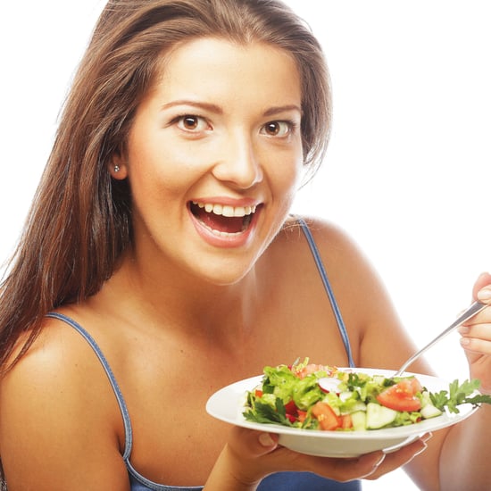 Women Eating Salad