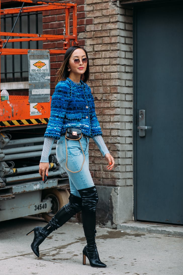 Day 3 | Street Style at New York Fashion Week Fall 2018 | POPSUGAR ...