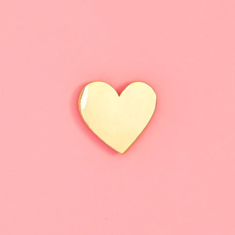 Gold Heart Pin