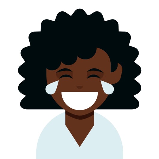 Emoji For Curly Hair and Dark Skin Tones