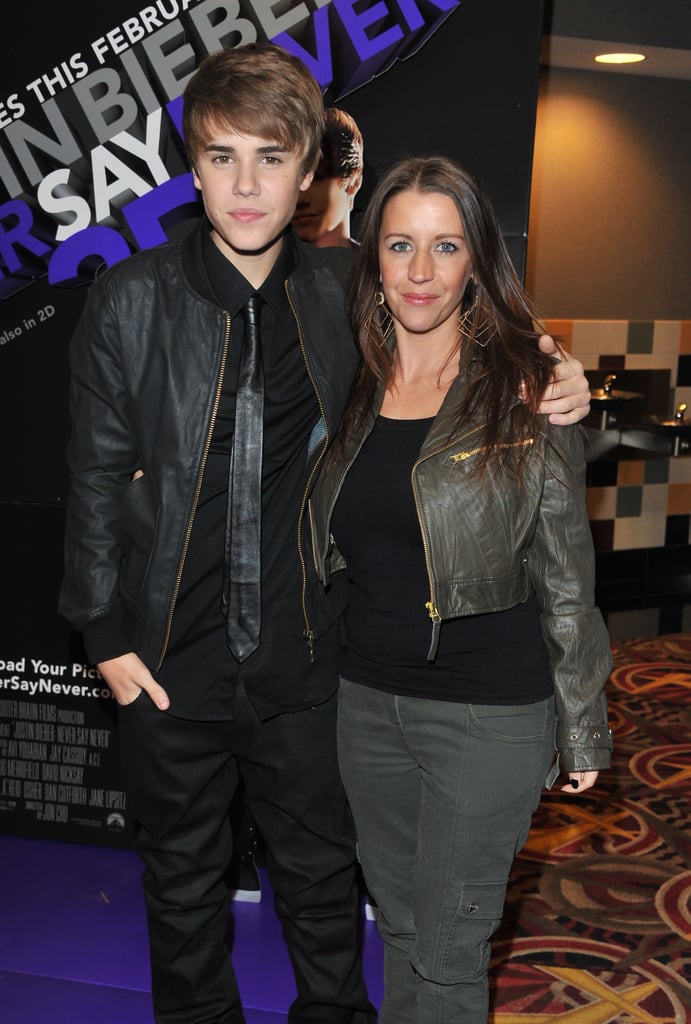 Justin Bieber and His Mom's Cutest Moments POPSUGAR Celebrity Photo 15