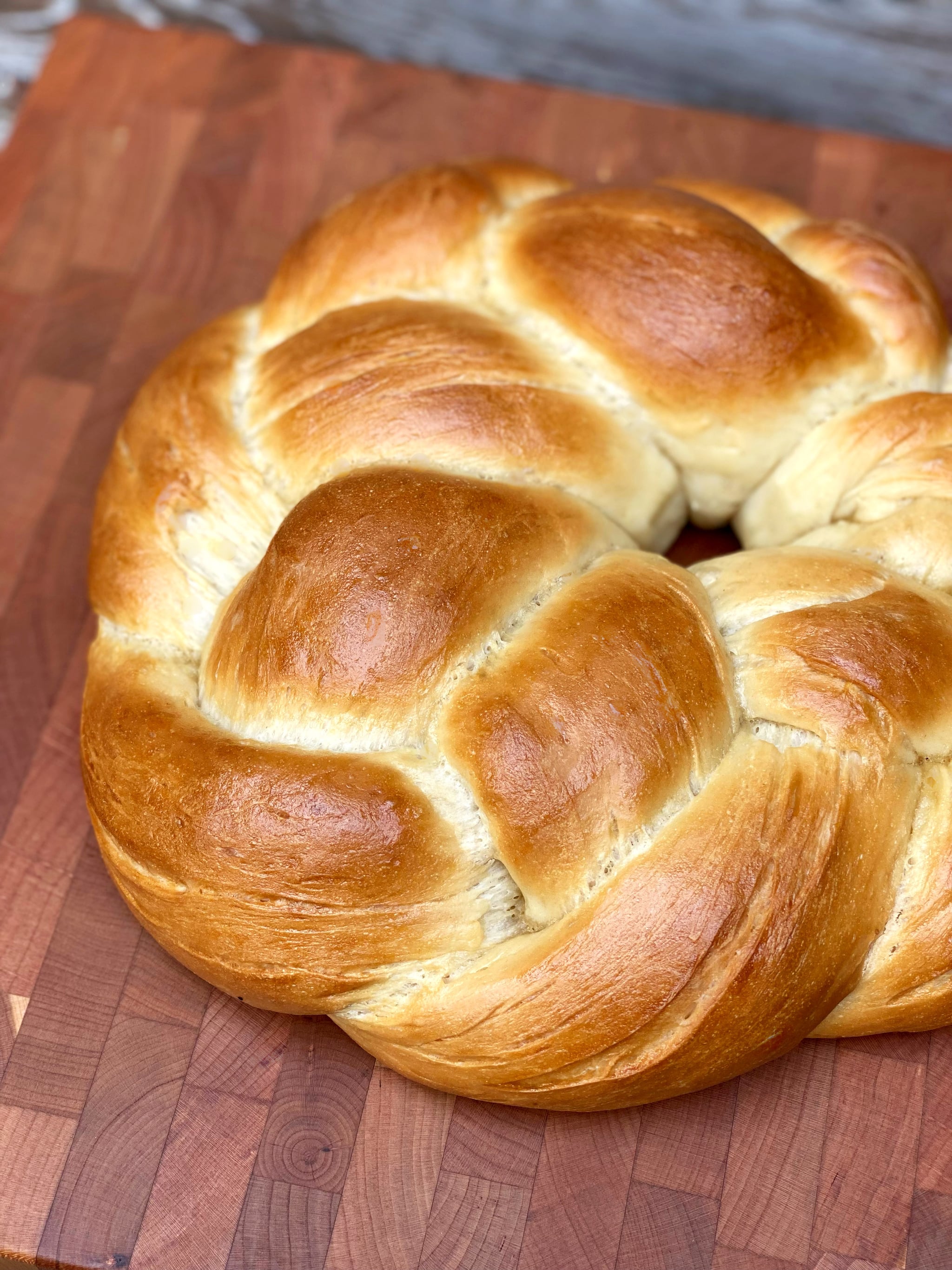 Maple-Glazed Vegan Water Challah Recipe